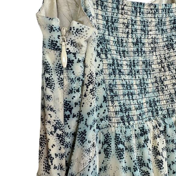 Moulinette Soeurs Anthropologie Silk Strappy Mini Dress 6 - Picture 6 of 15